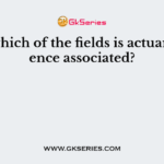 With which of the fields is actuarial science associated?
