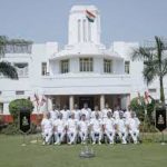 Best Marching Contingent Trophy to Naval Contingent