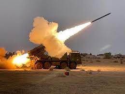 India successfully flight-tested Pinaka Mk-I (Enhanced) Rocket System and Pinaka Area Denial Munition Rocket Systems