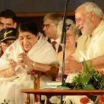 PM Modi honoured with inaugural Lata Deenanath Mangeshkar Award