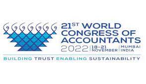 India to host 21st World Congress of Accountants (WCOA) 2022