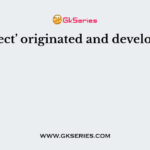 ‘Sufi Sect’ originated and developed in