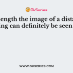 A full length the image of a distant tall building can definitely be seen using