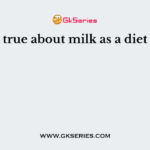 All are true about milk as a diet except
