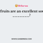 Citrus fruits are an excellent source of _______?