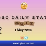 UPSC Daily Static Quiz