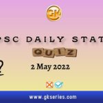 UPSC Daily Static Quiz