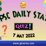 UPSC Daily Static Quiz