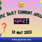 UPSC Daily Current Affairs Quiz