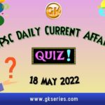 UPSC Daily Current Affairs Quiz