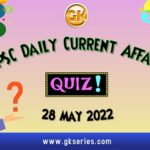 UPSC Daily Current Affairs Quiz
