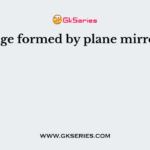 Image formed by plane mirror is