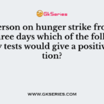 In a person on hunger strike from the past three days which of the following urinary tests would give a positive reaction?