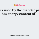 Sweetex used by the diabetic patients has energy content of -