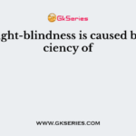 The night-blindness is caused by deficiency of