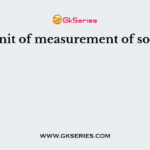 The unit of measurement of sound is