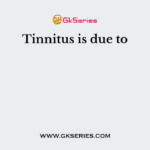 Tinnitus is due to