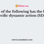 Which of the following has the highest Specific dynamic action (SDA) ?