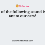 Which of the following sound is pleasant to our ears?