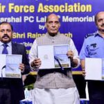 A book ‘INDO-PAK WAR 1971- Reminiscences of Air Warriors’ released by Rajnath Singh