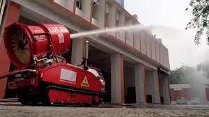 Delhi government inducted two robots in their firefighting fleet