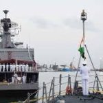 INS Gomati decommissioned at Naval Dockyard in Mumbai