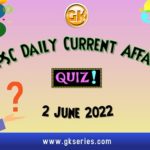 UPSC Daily Current Affairs Quiz