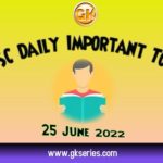 UPSC Daily Important Topic