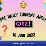 UPSC Daily Current Affairs Quiz