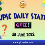 UPSC Daily Static Quiz