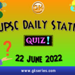 UPSC Daily Static quiz