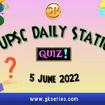 UPSC Daily Static Quiz
