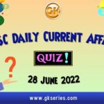 UPSC Daily Current Affairs Quiz
