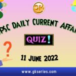 UPSC Daily Current Affairs Quiz