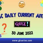 UPSC Daily Current Affairs Quiz