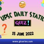 UPSC Daily Static Quiz