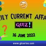 Daily Quiz on Current Affairs