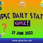 UPSC Daily Static Quiz