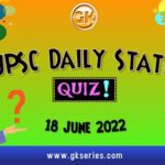 UPSC Daily Static Quiz