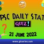 UPSC Daily Static Quiz