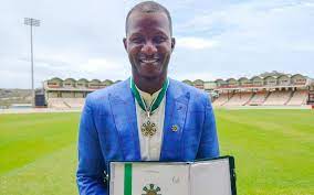 Former West Indies skipper, Darren Sammy received Sitara-e-Pakistan award