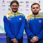 Indian shooters win gold in 10 meter air pistol mixed team event in France