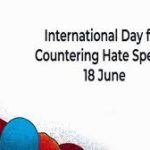 International Day for Countering Hate Speech: 18 June 