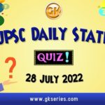 UPSC Daily Static Quiz