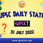 UPSC Daily Static Quiz