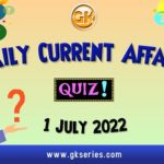 Daily Quiz June 2022