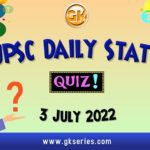UPSC Daily Static Quiz