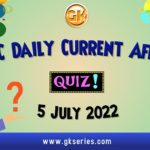 UPSC Daily Current Affairs Quiz