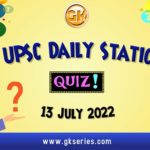 UPSC Daily Static Quiz