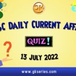 UPSC Daily Current Affairs Quiz